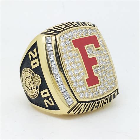 Fordham University Communications Major Ring Custom Champion Ring