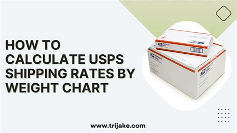 How To Calculate Usps Shipping Rates By Weight Chart
