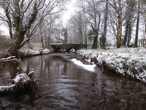 Wintry Along Ballinamullan Burn © Kenneth Allen Geograph Britain And