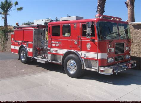 Seagrave Marauder Ii Pumper Los Angeles Fire Department