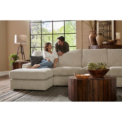 Best Home Furnishings Dovely Casual 5 Piece Sectional Sofa With Built