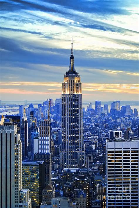 Empire State Building New York City Usa Photograph By Sabine Jacobs