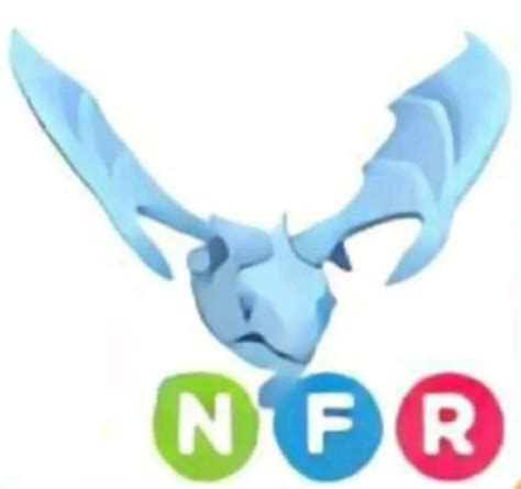 Neon Fly Ride Frost Dragon Adopt Me Video Gaming Video Games Others