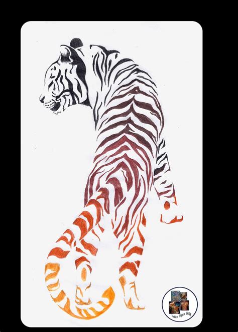 Mewarnai gambar harimau, warna singa, mewarnai singa dengan crayon, gambar mewarnai gambar harimau sketch coloring page sumber : Terkeren 30+ Foto Tato Gambar Harimau