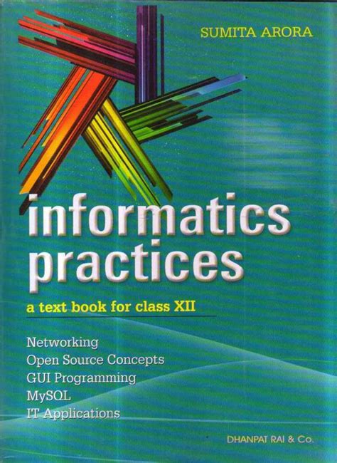 Informatics Pracitices A Textbook For Class 12 2019 2020 Examination