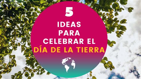 5 Ideas Para Celebrar El Día De La Tierra Dexma