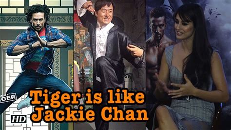 Tiger Shroff Is Like Jackie Chan Disha Patani YouTube