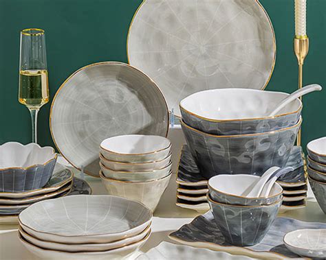 Ceramic Plates And Bowls Sets Best Nordic Style Tableware