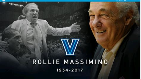 Villanova Mourns The Loss Of Former Coach Rollie Massimino The