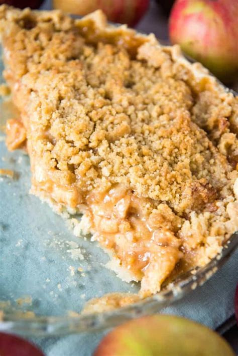 Dutch Apple Crumb Pie With Streusel Topping Adventures Of Mel