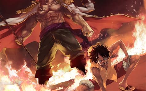 Looking for the best wallpapers? Download 1920x1200 One Piece, Monkey D. Luffy, Whitebeard ...