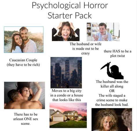 Psychological Horror Starter Pack Rstarterpacks