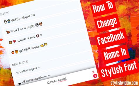 How To Change Facebook Name In Stylish Font Stylishvipbio