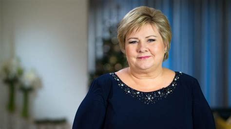 Erna solberg has been prime minister of norway since 2013. Erna Solberg forstår vanlige folk fordi hun ikke prater ...