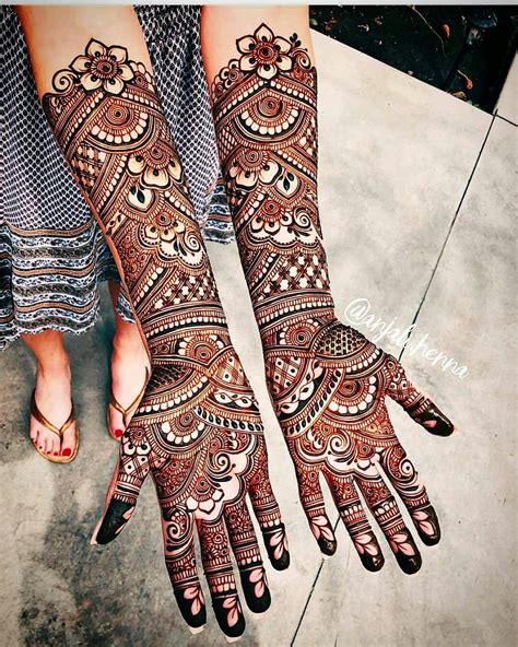 Indian Full Hand Mehndi Designs Images And Photos Finder