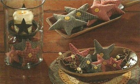 Another creative way to incorporate wooden beads, use them as decorative accents on your stockings. DECORATIVE FABRIC STARS BOWL FILLERS HOME ACCENT | eBay