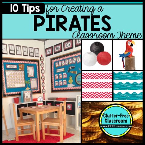 Pirate Themed Classroom Ideas And Printable Classroom Decorations Clutter Free Classroom