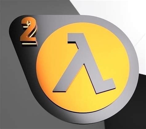 Half Life 2 Logo 3d Model Cgtrader