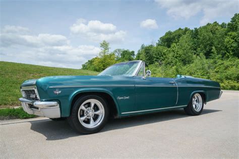 1966 Chevrolet Impala Ss Convertible 327 V8 Automatic Correct Colors