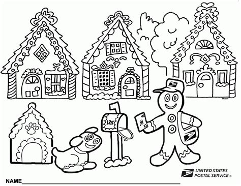 Search through 52574 colorings, dot to dots, tutorials and silhouettes. Printable Gingerbread House Coloring Pages - Coloring Home