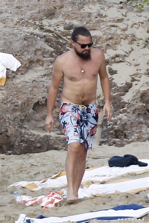 Leonardo Dicaprio Shirtless In St Barts Pictures Popsugar Celebrity Photo 2
