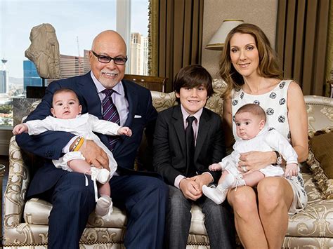 Céline dion blows black glitter on newborns in a commercial for célinununu. Vocal Powerhouse Celine Dion, her family: husband and kids