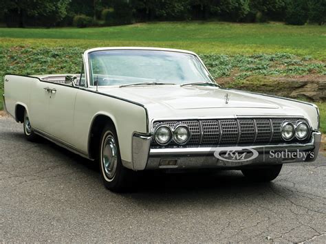 1964 Lincoln Continental Convertible Hershey 2018 RM Auctions
