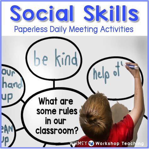 Teaching Social Skills Daily Group Lessons Whimsy Workshop Teaching