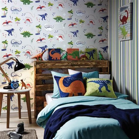 Kids bedroom shop by room decorating centre online. Pin by Jon Brewis on house ideas | Dinosaur wallpaper, Diy ...