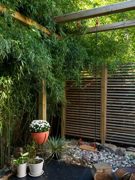 Learn how to care for bamboo and see 11 bamboos that work well outdoors. Japanese Bamboo Fence Home Design Ideas, Pictures, Remodel and Decor