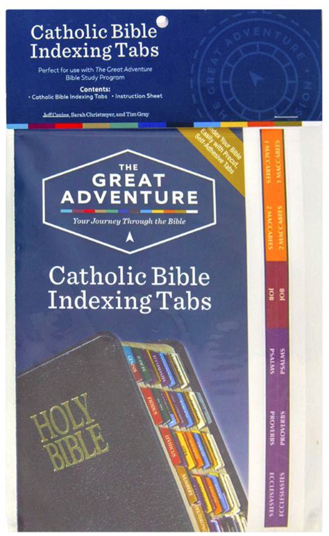 The Great Adventure Bible Tabs Queen Of Angels And Saints Catholic Store