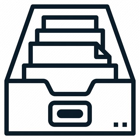 Archive Box Document Library Open Icon Download On Iconfinder