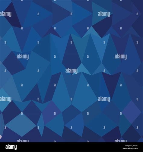 Cobalt Blue Abstract Low Polygon Background Stock Vector Image And Art