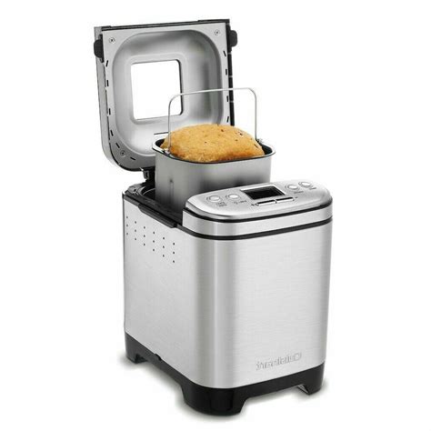 From basic white loaves to complex sweet breads, baking with this bread machine is effortless. NEW Cuisinart Compact 2 Pound Automatic Bread Maker