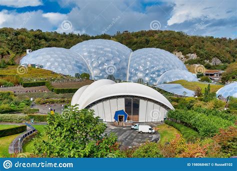 Biome S At The Eden Project Eco Visitor Attraction In Cornwall England