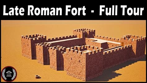 Full Tour Of A Roman Fort Fort Mobene Qasr Bshir
