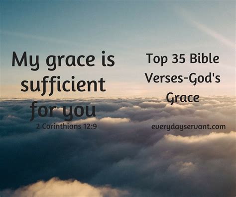 Top 35 Bible Verses Gods Grace Everyday Servant