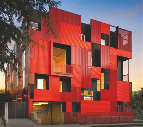 7 Architectural Masterpieces In Red The Study