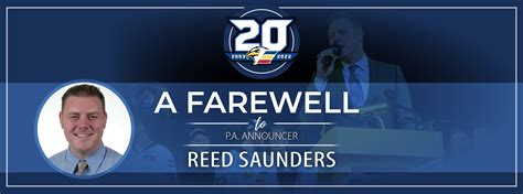 Pa Announcer Reed Saunders To Step Away At Conclusion Of 2022 23 Season