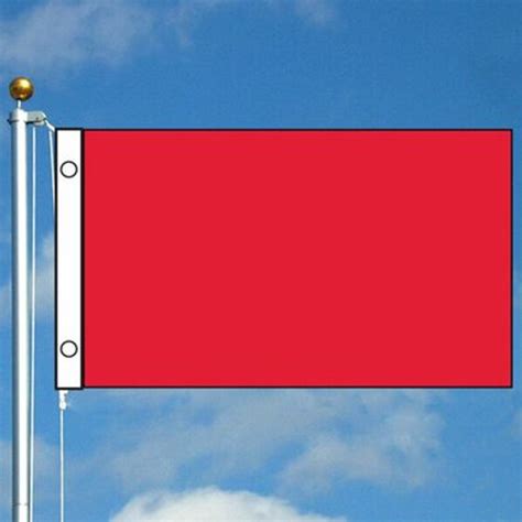 3x5 Solid Color Flag Red