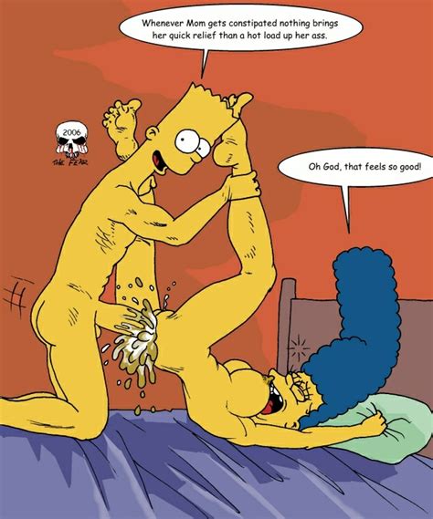 Rule 34 Anal Ass Bart Simpson Breasts Color Cum Feces Female Human
