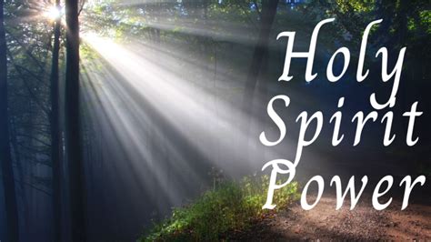 Holy Spirit Power Hope Through Hard Times