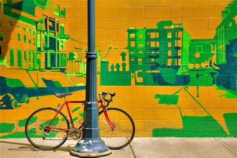 Bicycle And Mural Photograph By Steven Ainsworth Fine Art America