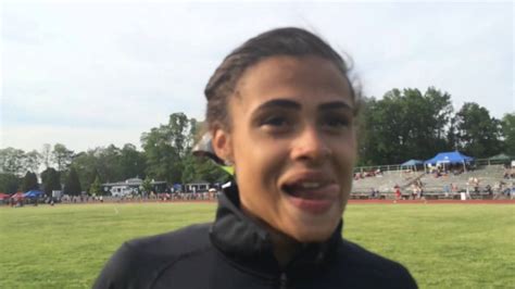 Sydney mclaughlin has broken the record for the women's 400m hurdles as she competed at the us olympic track and field sydney mclaughlin is dating former nfl wide receiver andre levrone jr. Interview With Sydney McLaughlin Of Union Catholic - YouTube