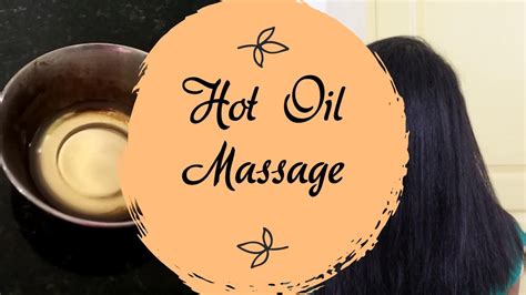 How To Massage Your Scalp To Control Hairfall Hot Oil Treatment Diy Youtube