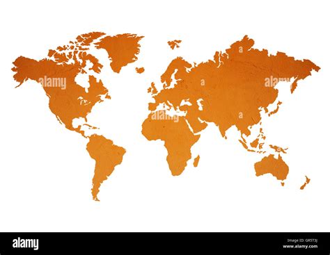 Mappa Del Mondo Foto Stock Alamy