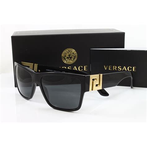 Mens Ve4296 Sunglasses Black Versace Touch Of Modern