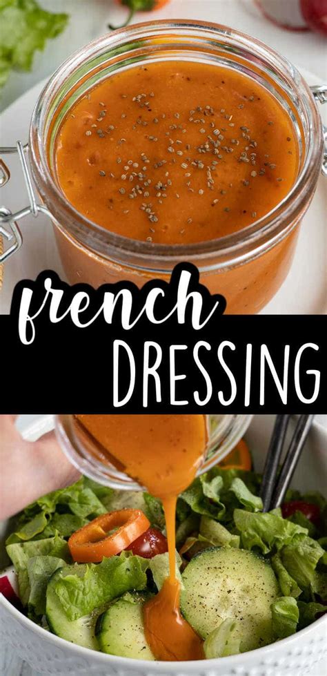 Easy Homemade French Dressing Recipe Pitchfork Foodie Farms