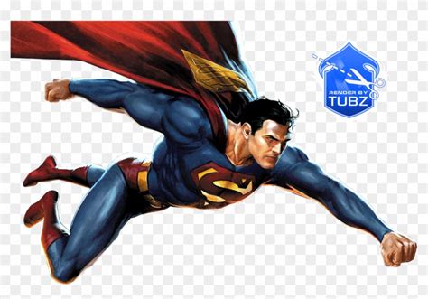 Flying Superman Transparent Background Jasna Strona