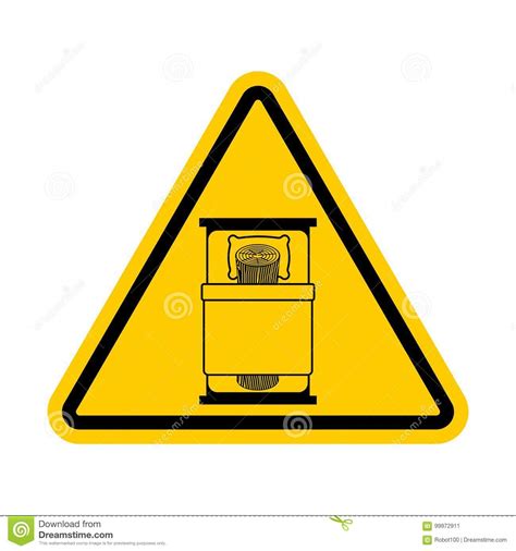Attention Log In Bed Caution Bad Sex Vector Warning Yellow Road Sign Stock Vector